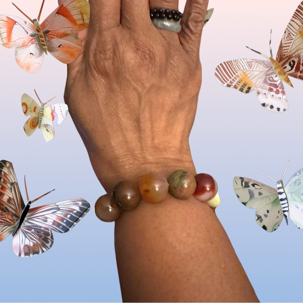 Multiple Stone Crystal Bracelet
